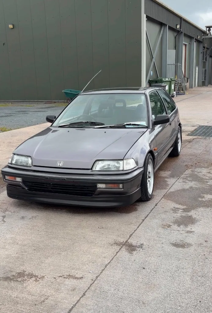 Honda Civic EF after detailing
