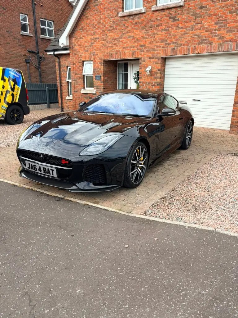 Jaguar after major paint correction