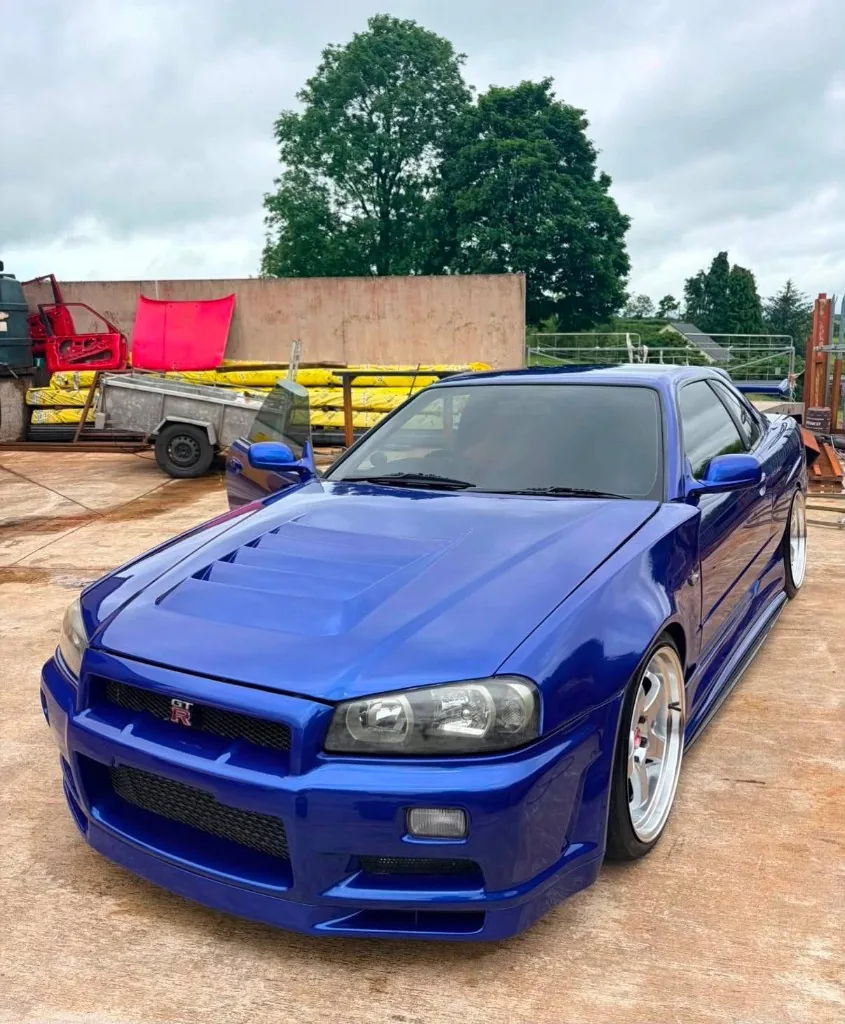 Nissan Skyline after ceramic coating